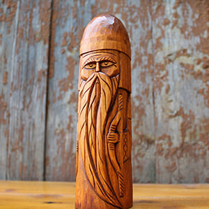 Кумир Стрибога 20 см - купить деревянный кумир бога ветра и воздушных стихий